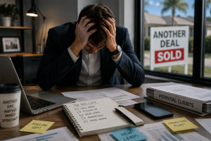New real estate agent mistake