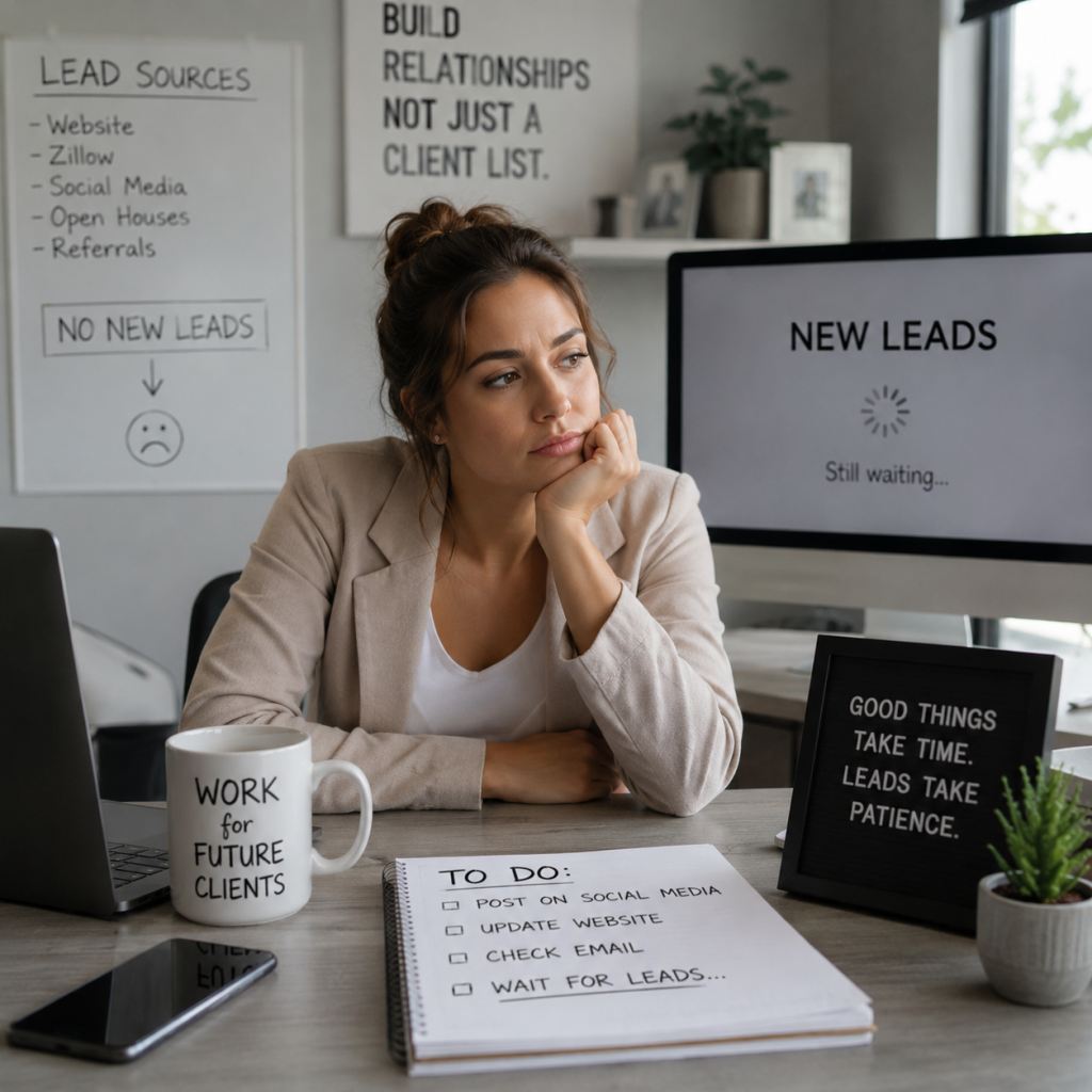 Waiting for Leads Instead of Building Relationships