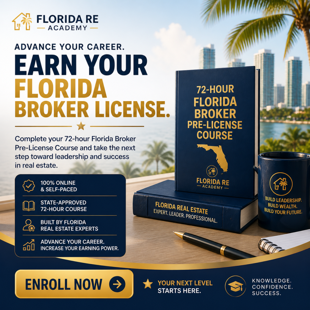 Course To Get Your Florida Broker License